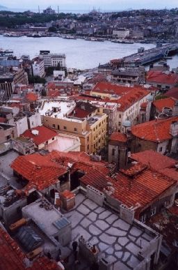 view south towards Sultanahmet from Galata Tower