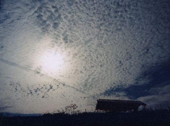nice clouds and sun