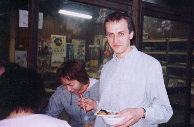 me with food